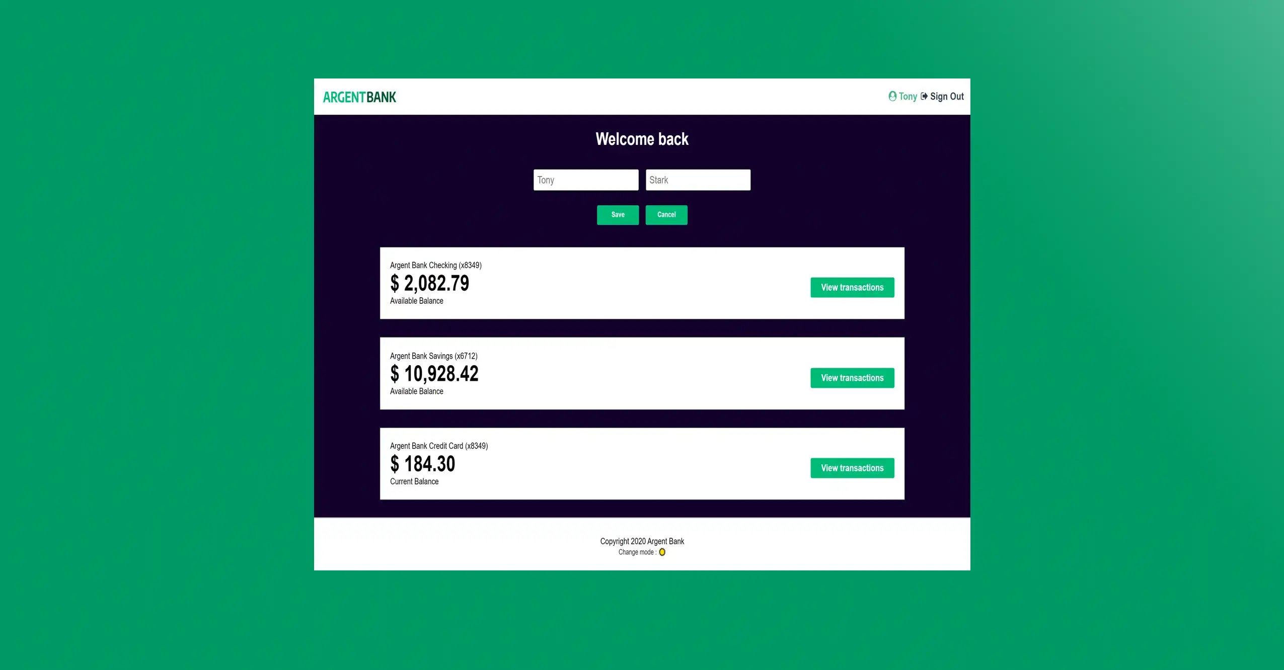Page de transaction - diapositive 2 de 5
