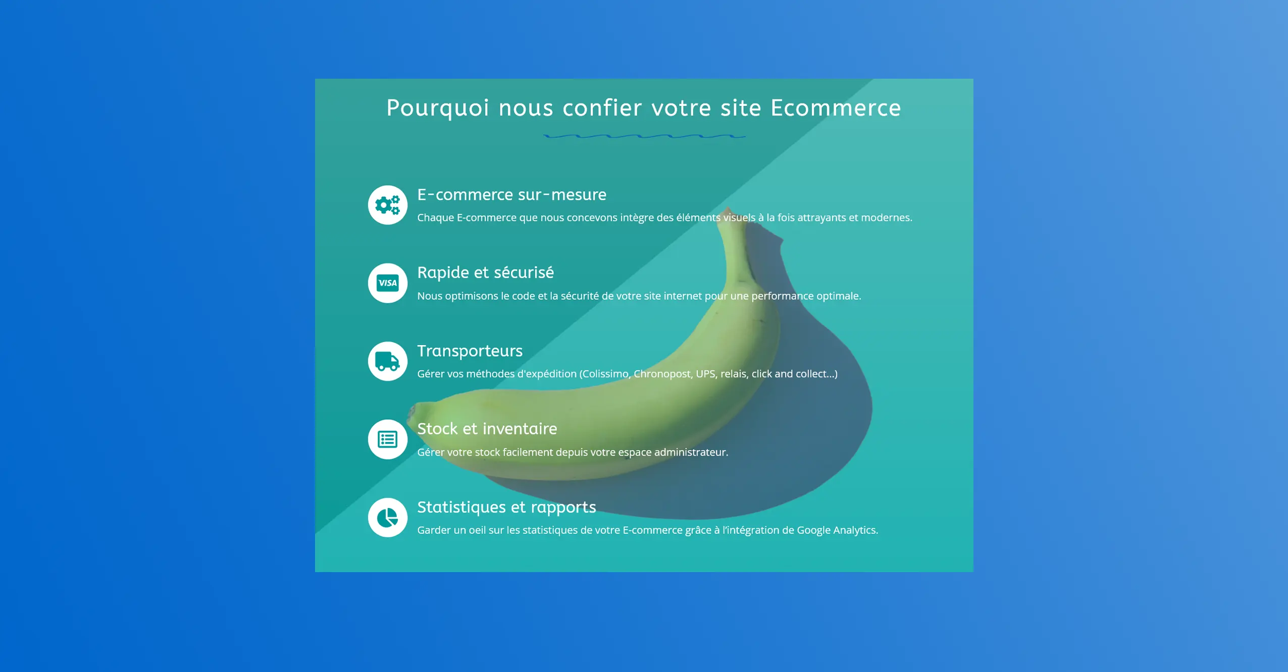 Page de création de site Web - diapositive 4 de 8