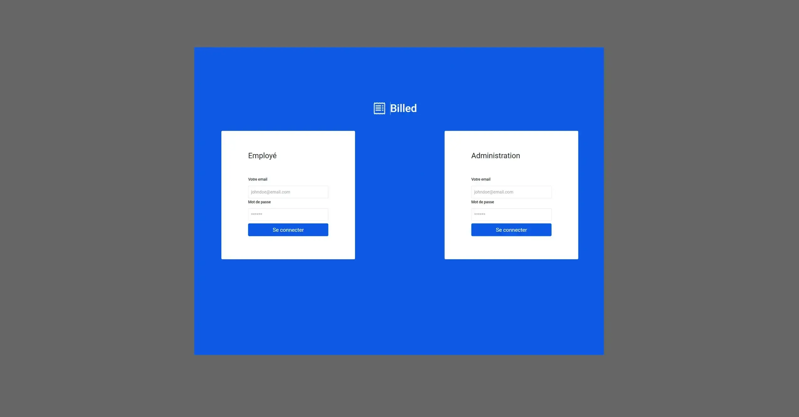 Page de connexion - diapositive 1 de 5
