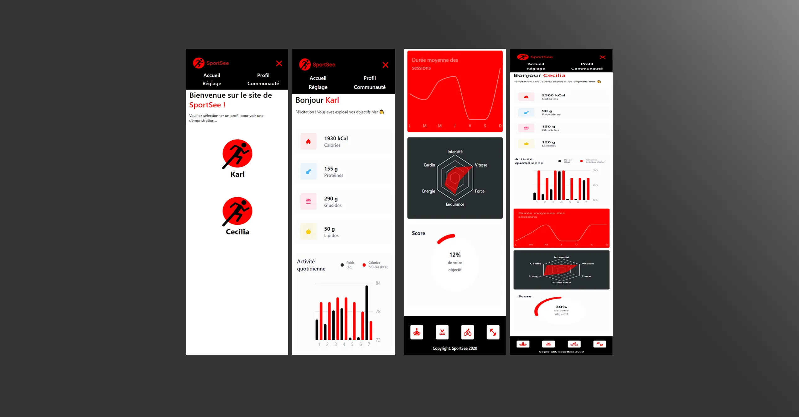 Vue mobile  - diapositive 4 de 4